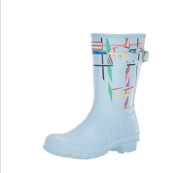 🔥Hunter Women's Original Short Rock Tartan NWT - Picture 2 of 8